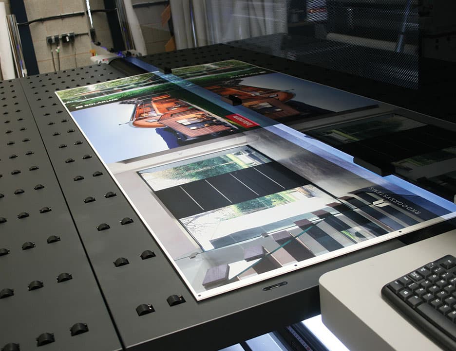 Platinum Q3 printer - printing on Correx bard
